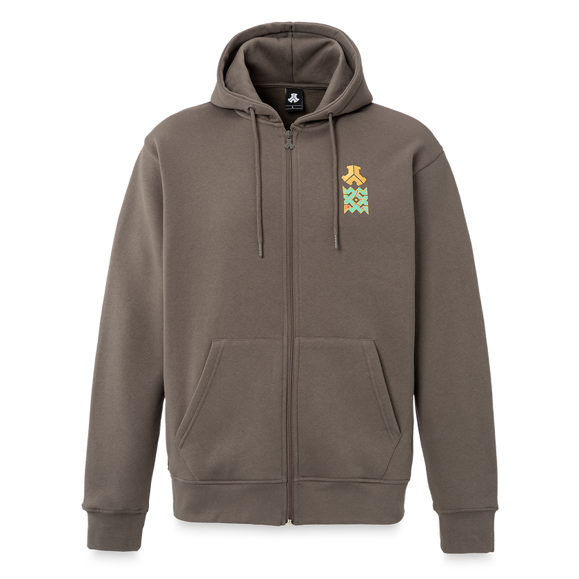 Defqon.1 Kick Off Mole grey Hooded zip