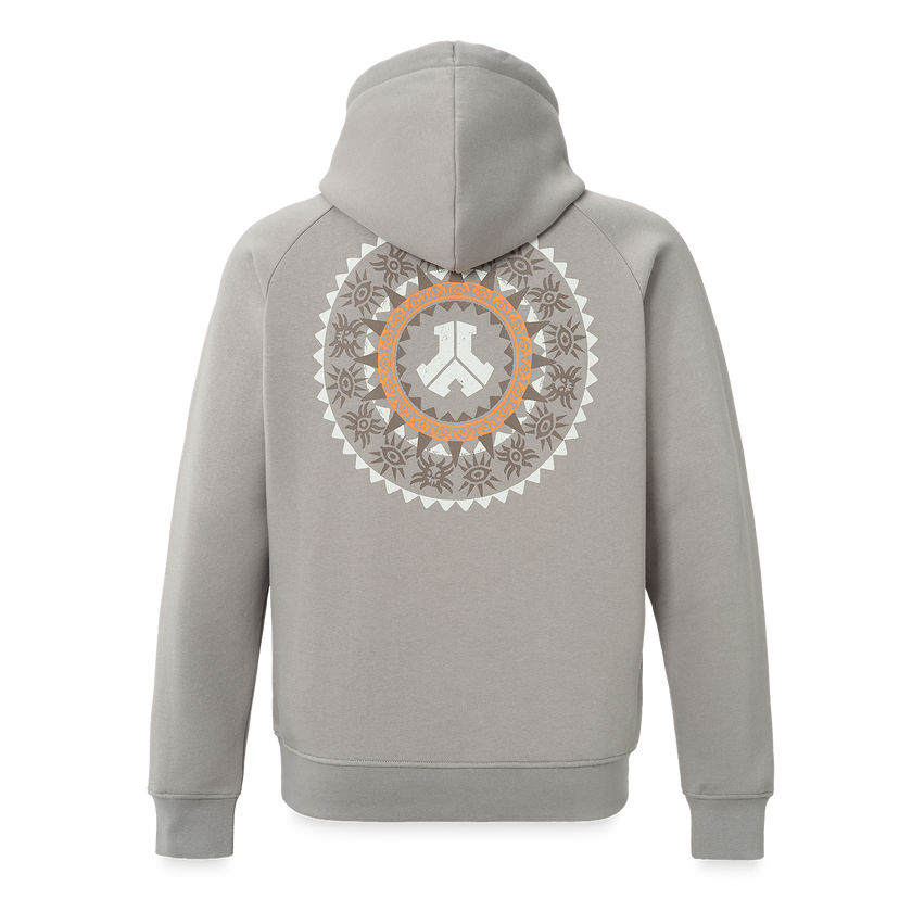 Defqon.1 Sacred Oath Misty Grey oversized Hoodie