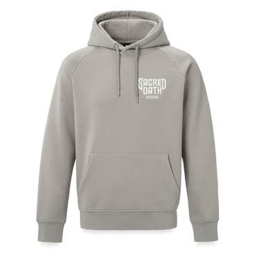 Defqon.1 Sacred Oath Misty Grey boxy Hoodie image