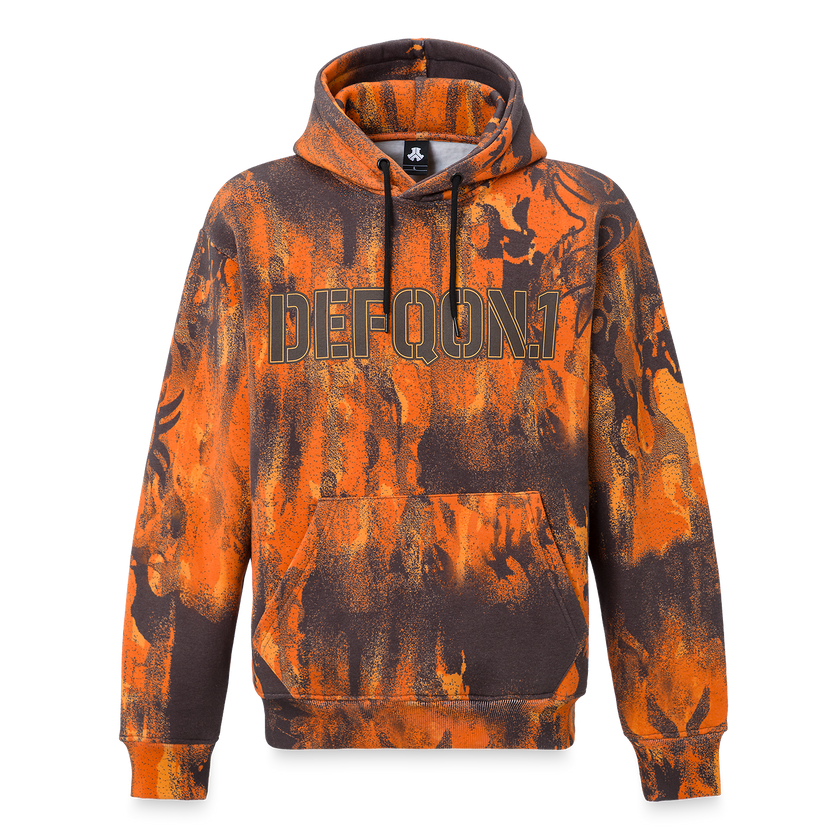 Defqon.1 All Over Flames Hoodie