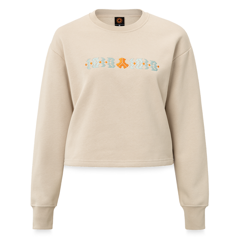 Defqon.1 Sweater Cropped Event Sand Women