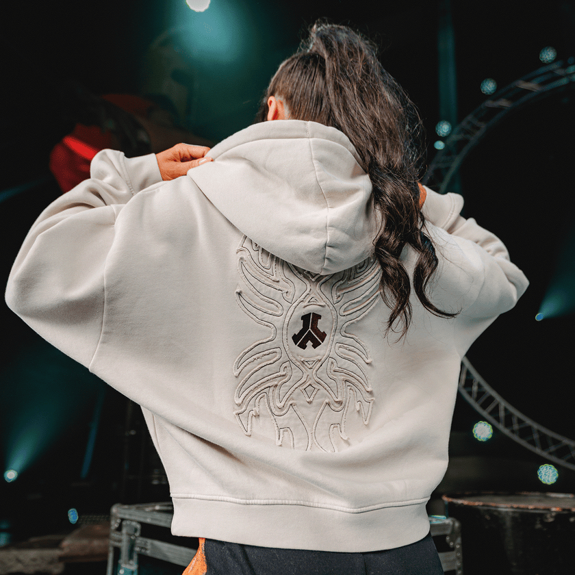 Defqon.1 Raw Edge Boyfriend Hoodie