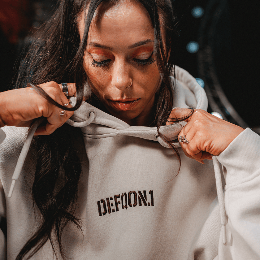 Defqon.1 Raw Edge Boyfriend Hoodie