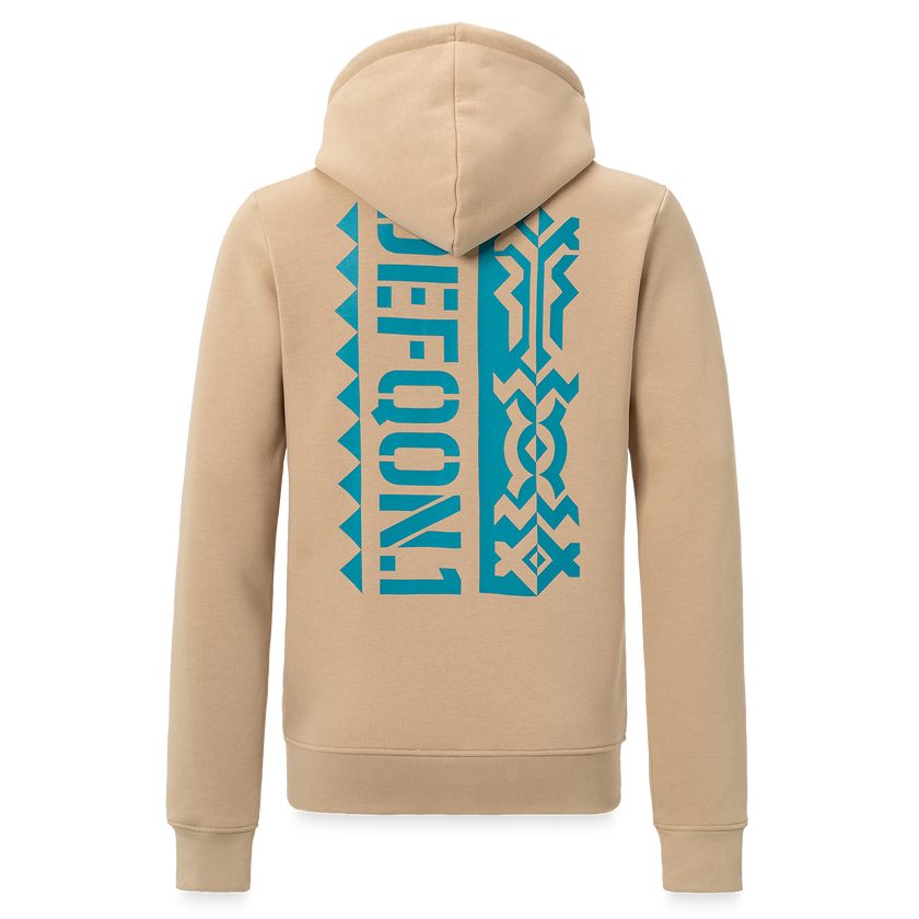 Defqon.1 Taupe hooded zip