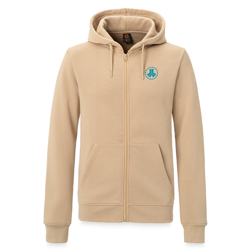 Defqon.1 Taupe hooded zip