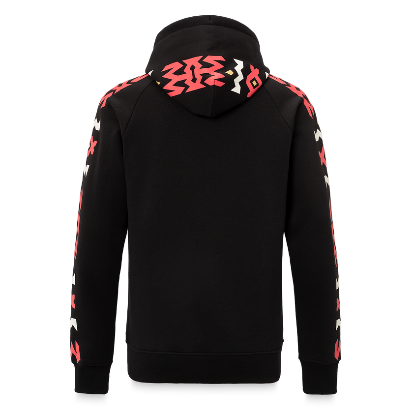 Defqon.1 Hooded Zip Event Sleeves Black Men