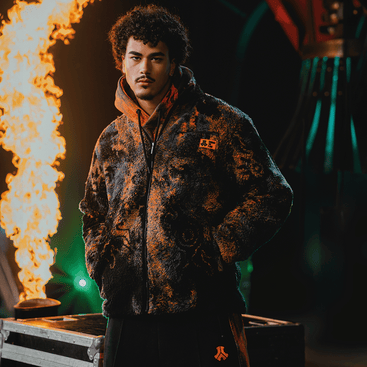 Defqon.1 Flames Fleece Jacket image