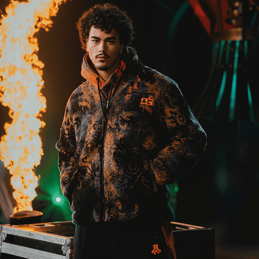 Defqon.1 Flames Fleece Jacket