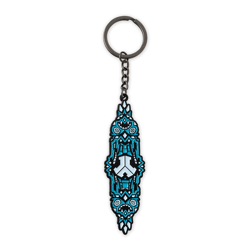 Defqon.1 Metal Blue Keychain