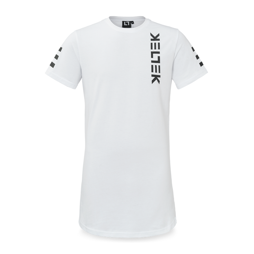 Keltek Long white t-shirt