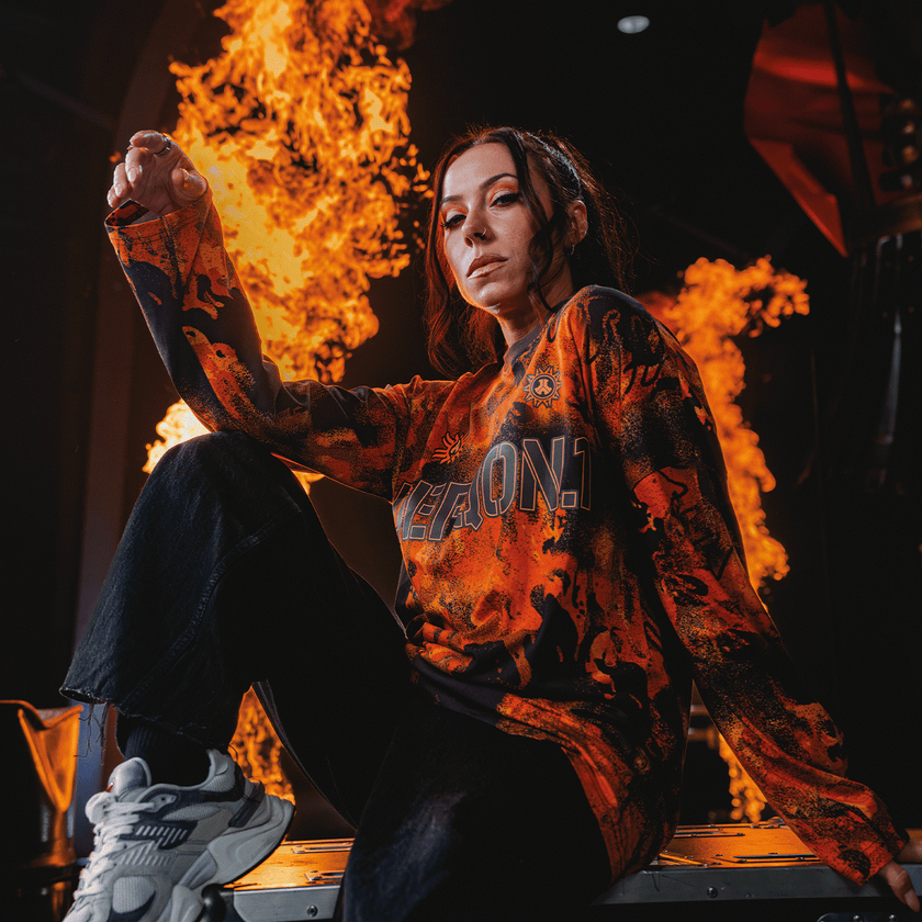Defqon.1 All Over Flames Longsleeve
