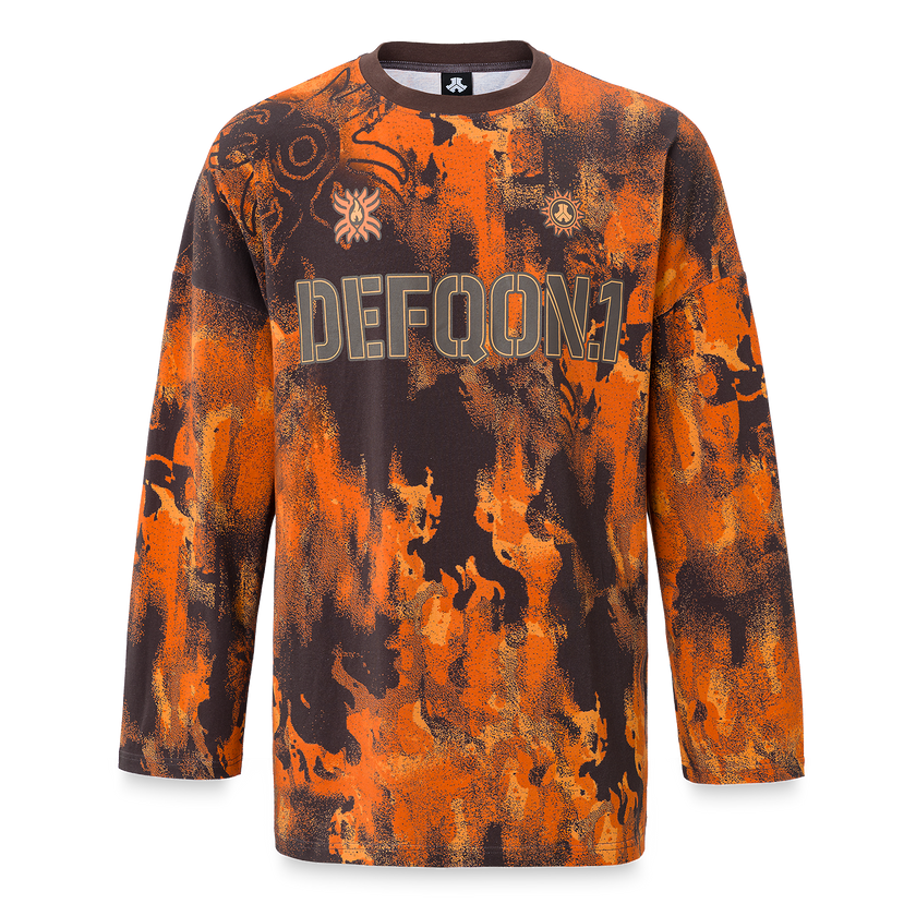 Defqon.1 All Over Flames Longsleeve