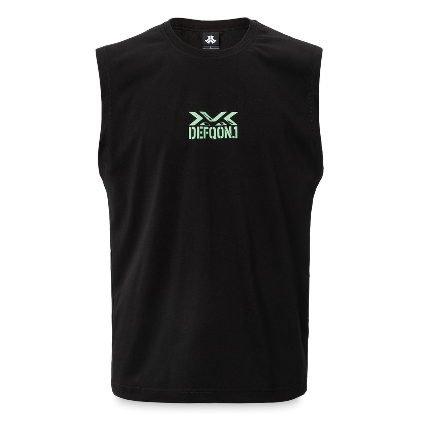 Defqon.1 Round logo Muscle tee