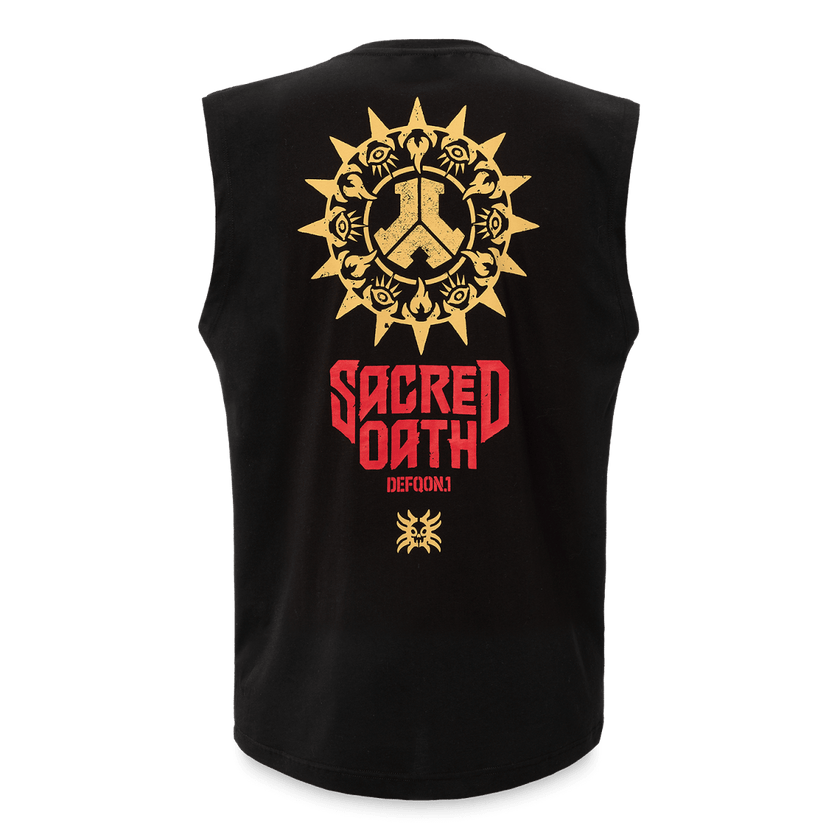 Defqon.1 Muscle Tee Sacred Oath Black Men