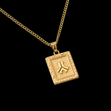 Defqon.1 Gold plate necklace image