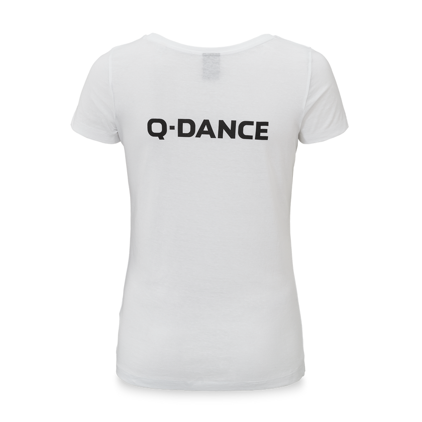 Q-dance White t-shirt