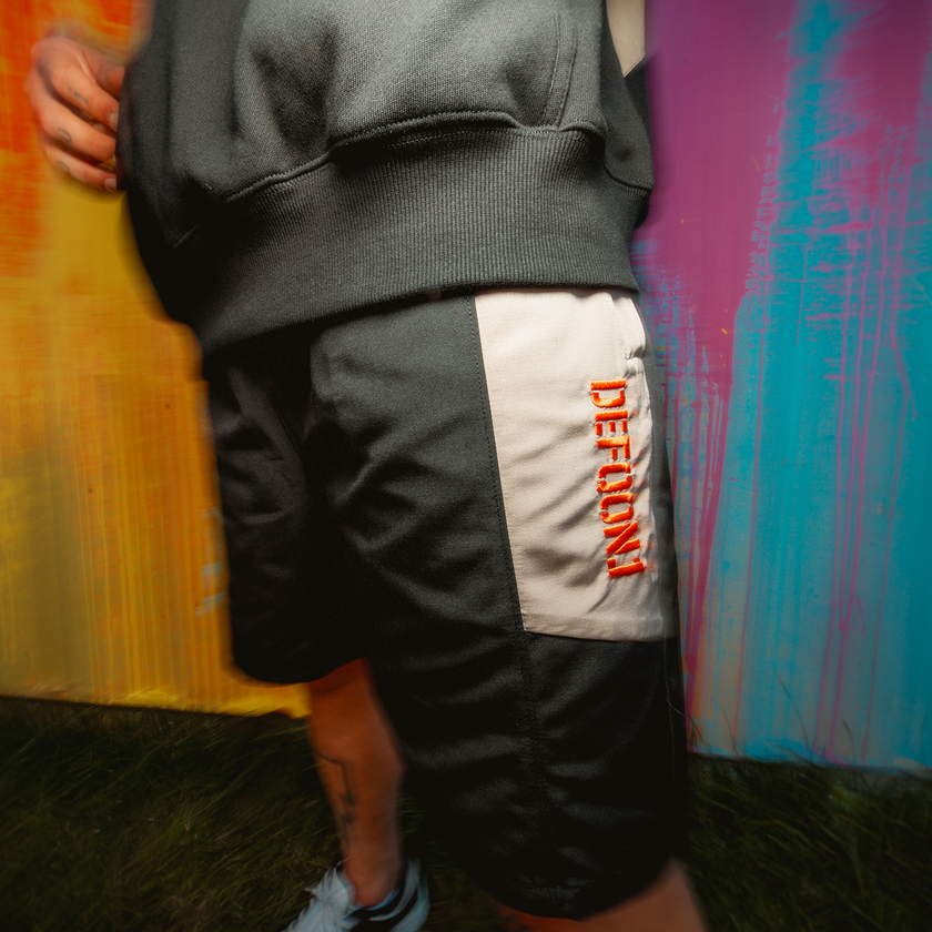Defqon.1 metal D-ring Track Shorts