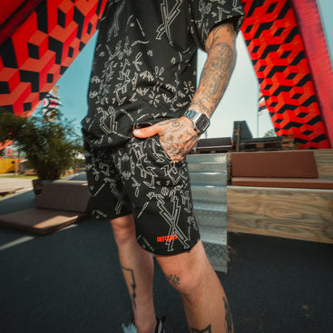 Defqon.1 Black Jogging Shorts image