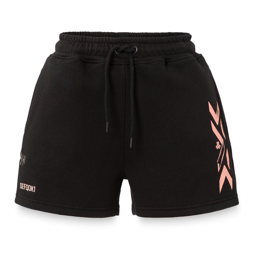Defqon.1 Black and peach Jogging shorts