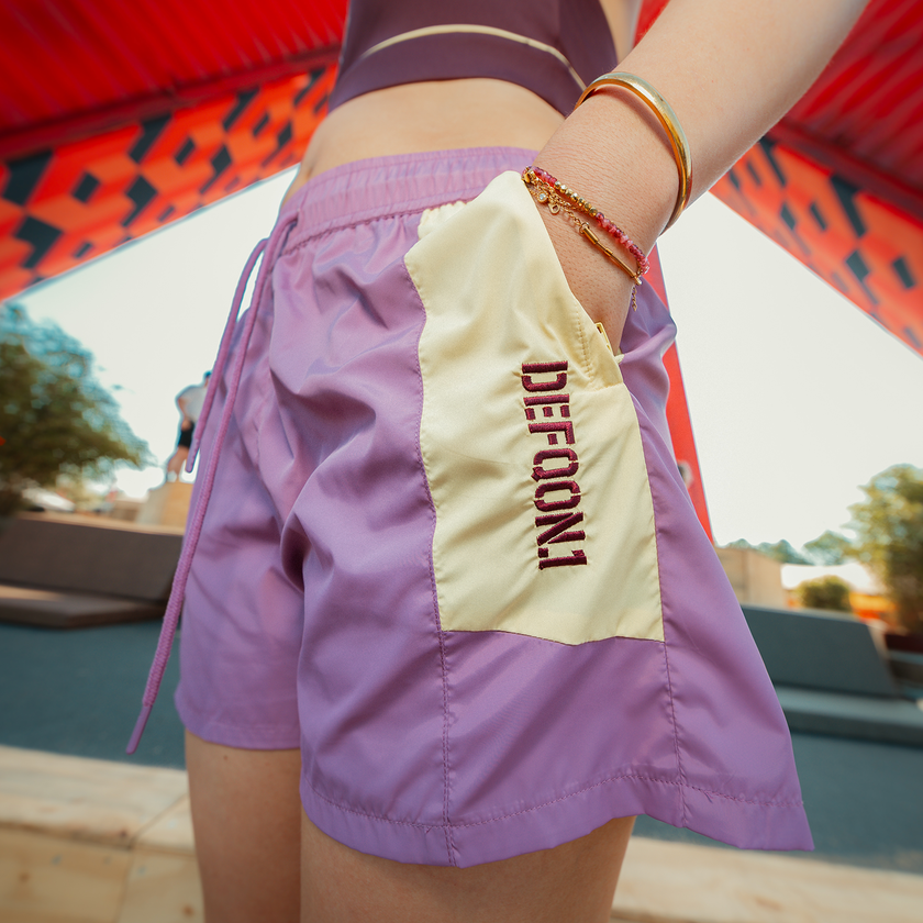 Defqon.1 metal D-ring Track Shorts