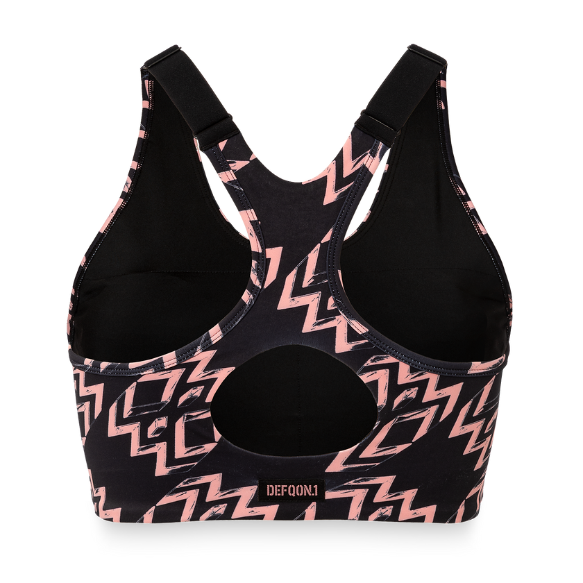Defqon.1 Peach pattern Sport top