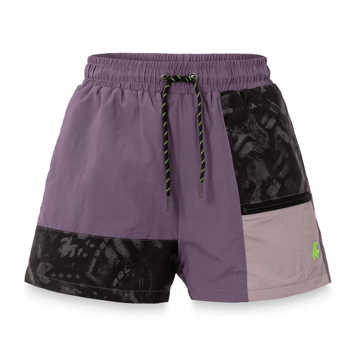 Defqon.1 Midnight Purple Track Shorts | Official Hardstyle Merchandise