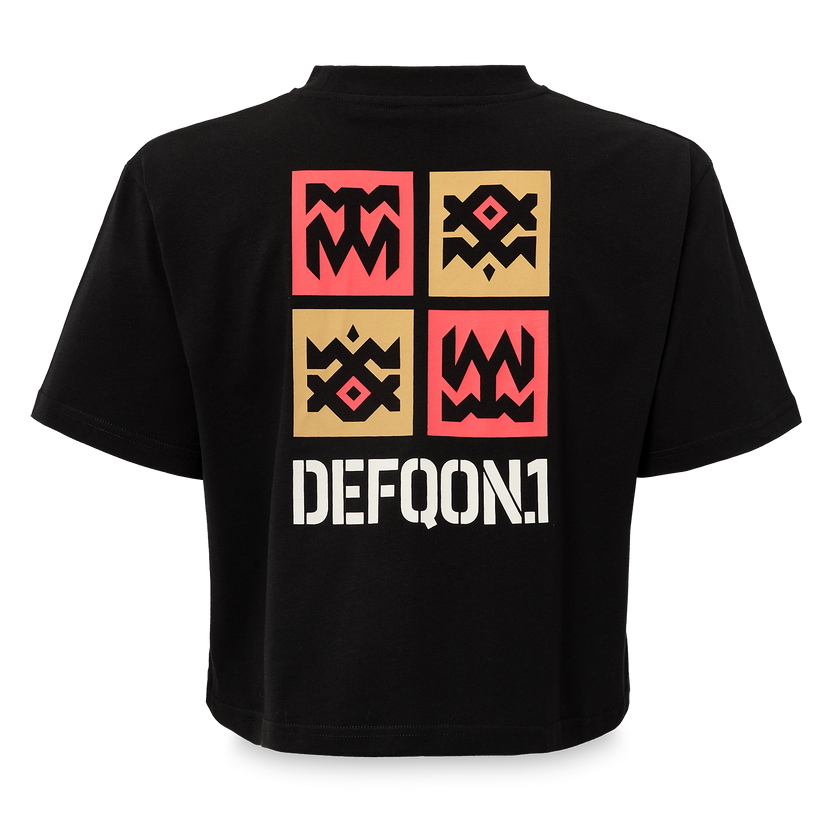 Defqon.1 Short Tee Event Black Women