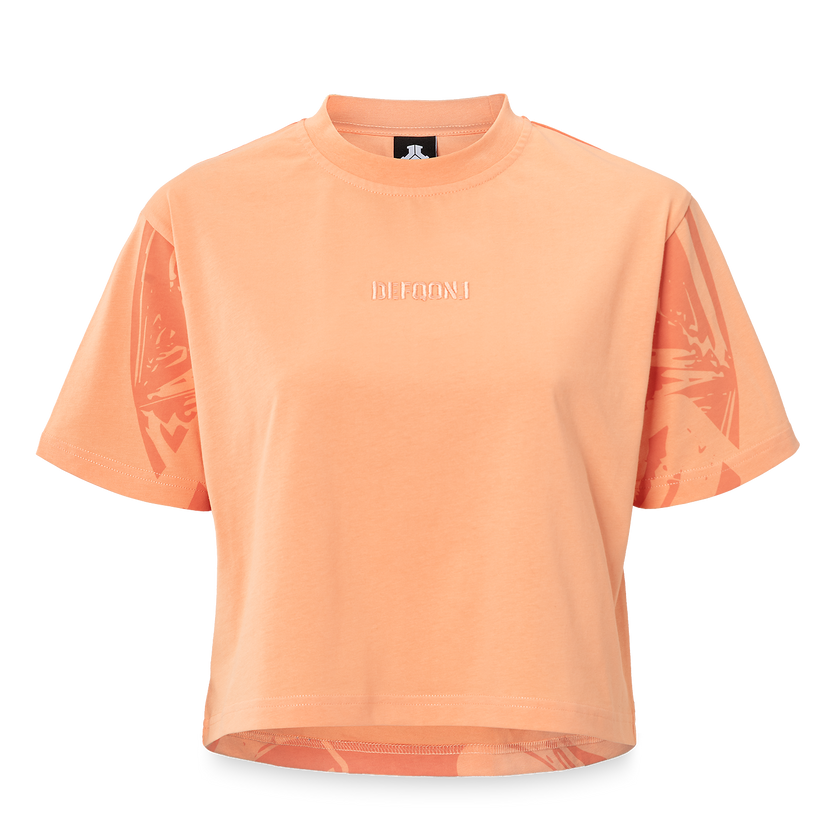 Defqon.1 Peach oversized Short tee