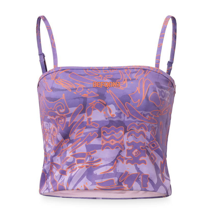 Defqon.1 Tie Dye Bandeau Top