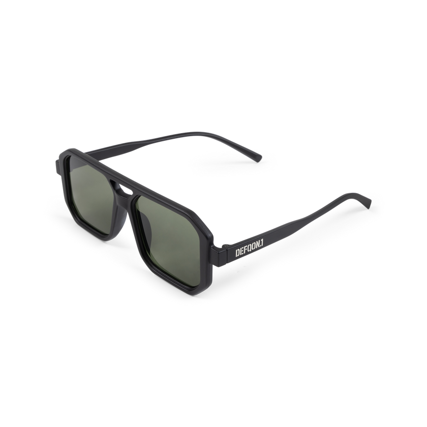 Defqon.1 Sunglasses Retro Black/Green Unisex
