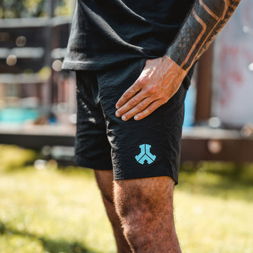 Defqon.1 Blue logo joggings short image