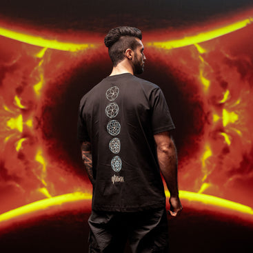 Qlimax Oversized black T-shirt image