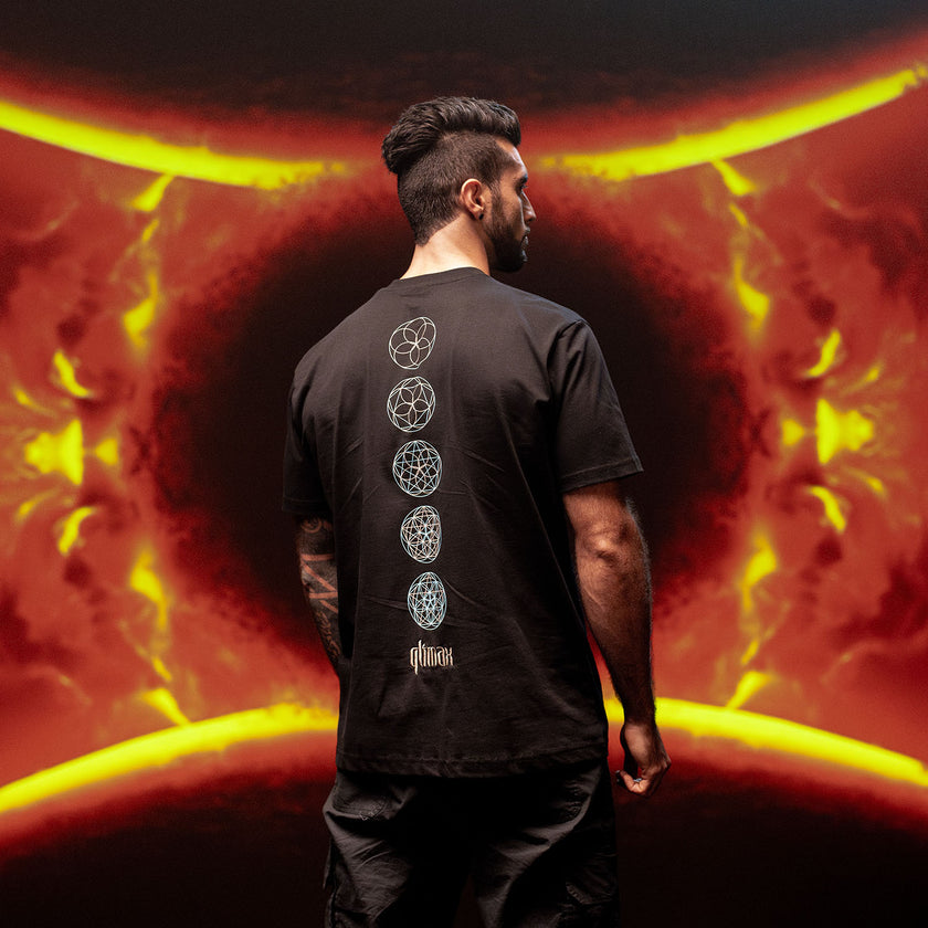 Qlimax Oversized black T-shirt