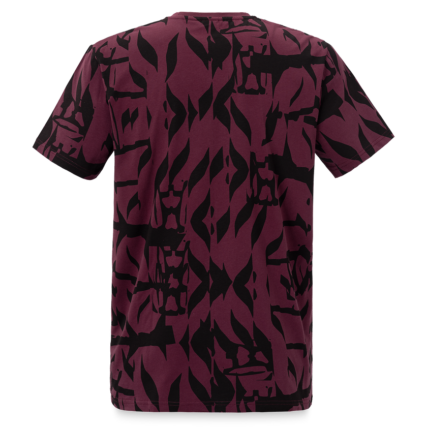 Defqon.1 all-over aubergine T-shirt