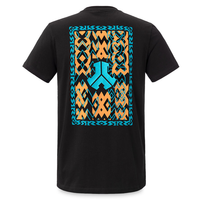 Defqon.1 T-Shirt Event Black/Orange/Turqouise Men