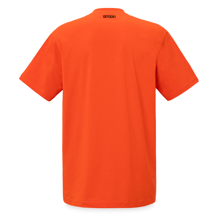 Defqon.1 T-Shirt Event Warm Orange Men