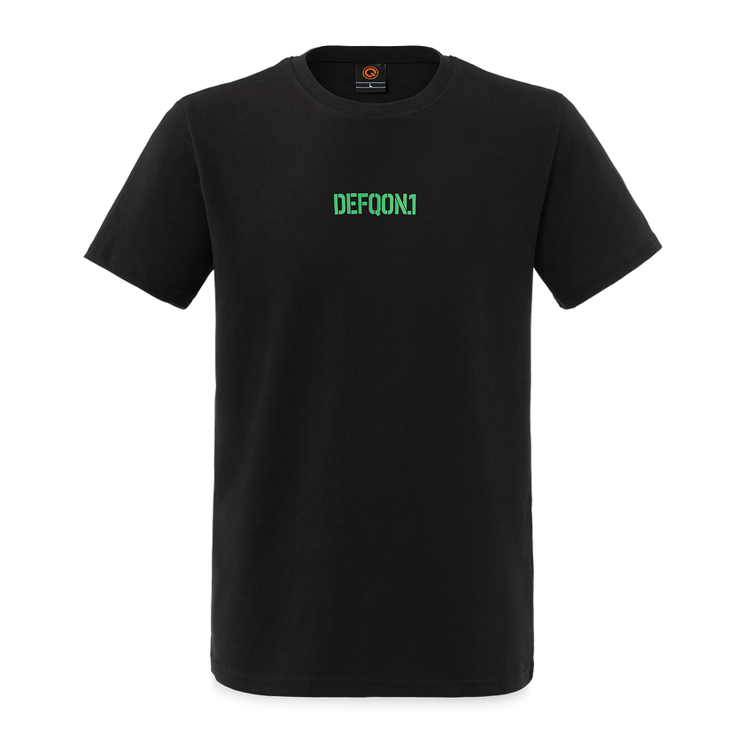 Defqon.1 T-Shirt Event Black/Green Men