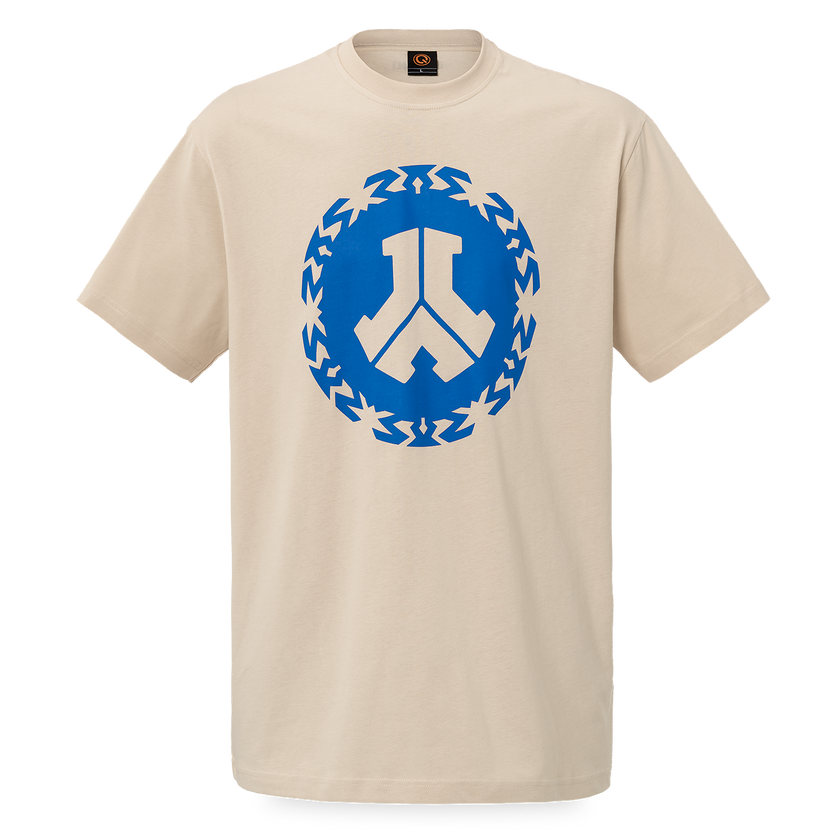 Defqon.1 T-Shirt Event Sand/Marine Blue Men