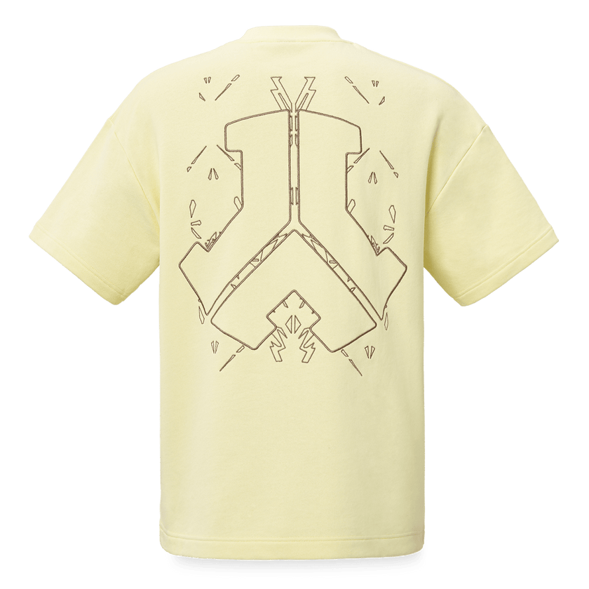 Defqon.1 embroidery Butter Yellow T-shirt