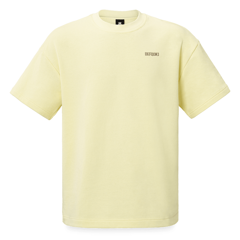 Defqon.1 embroidery Butter Yellow T-shirt