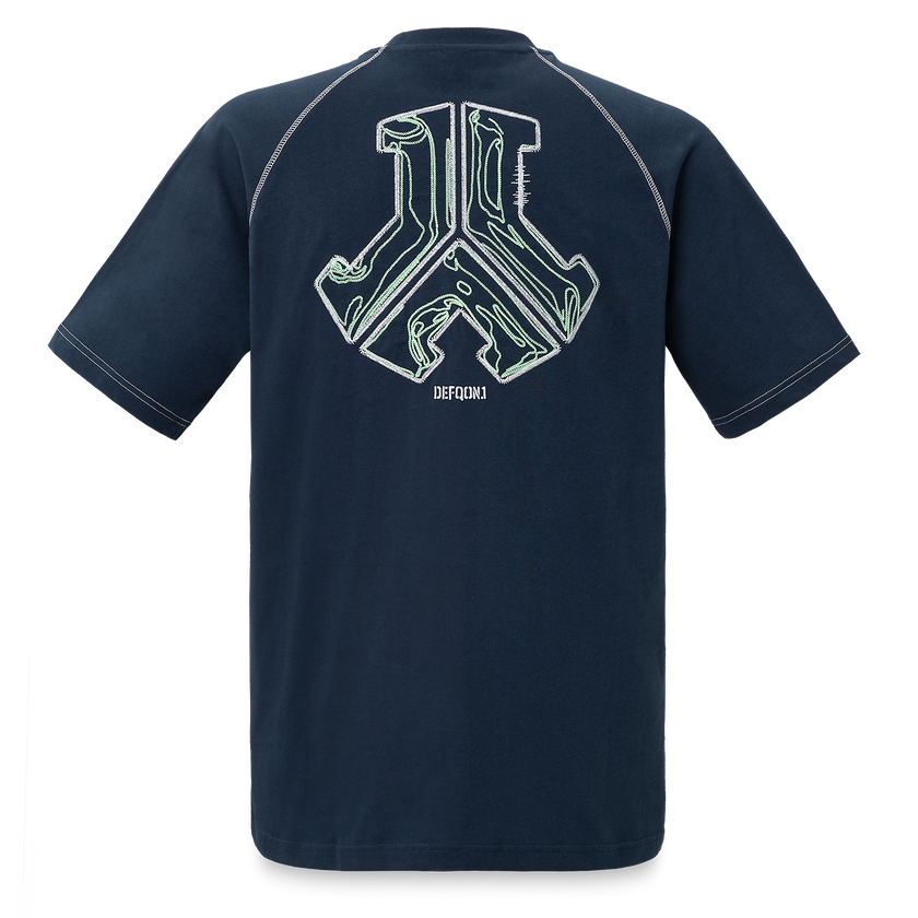 Defqon.1 Navy oversized T-shirt