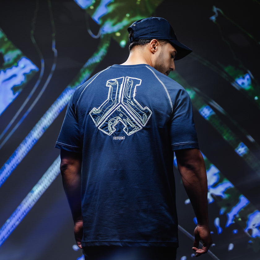 Defqon.1 Navy oversized T-shirt