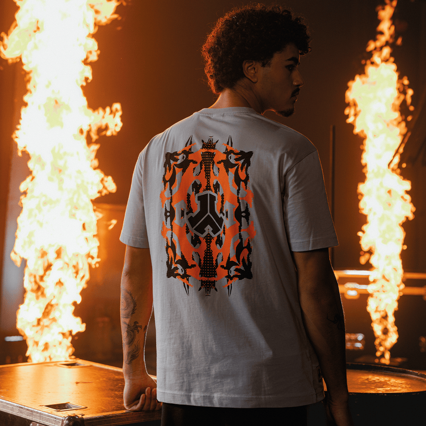 Defqon.1 Black/Orange Backprint T-shirt