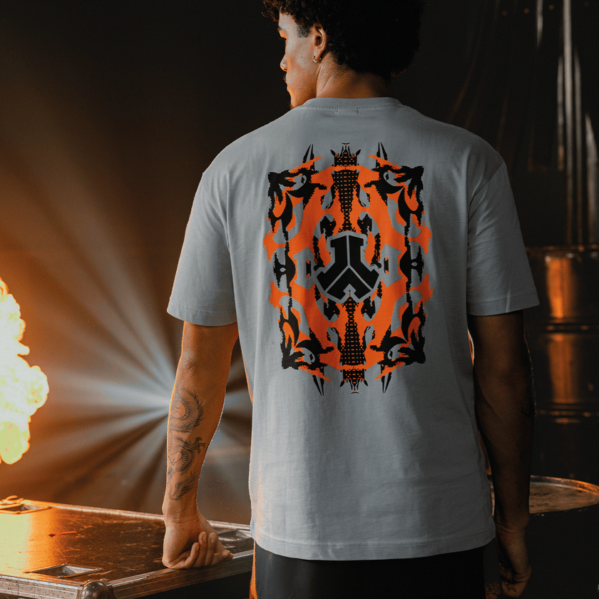 Defqon.1 Black/Orange Backprint T-shirt