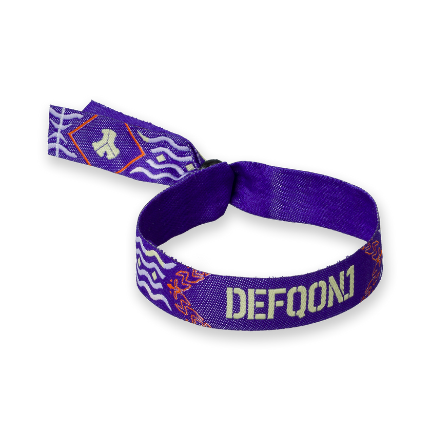 Defqon.1 Woven Bracelet