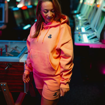 Defqon.1 Peach Hoodie Boyfriend fit image