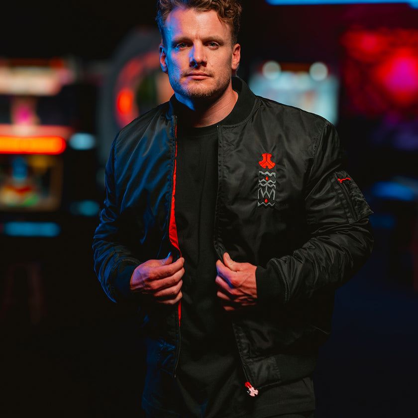 Defqon.1 Black Bomber jacket
