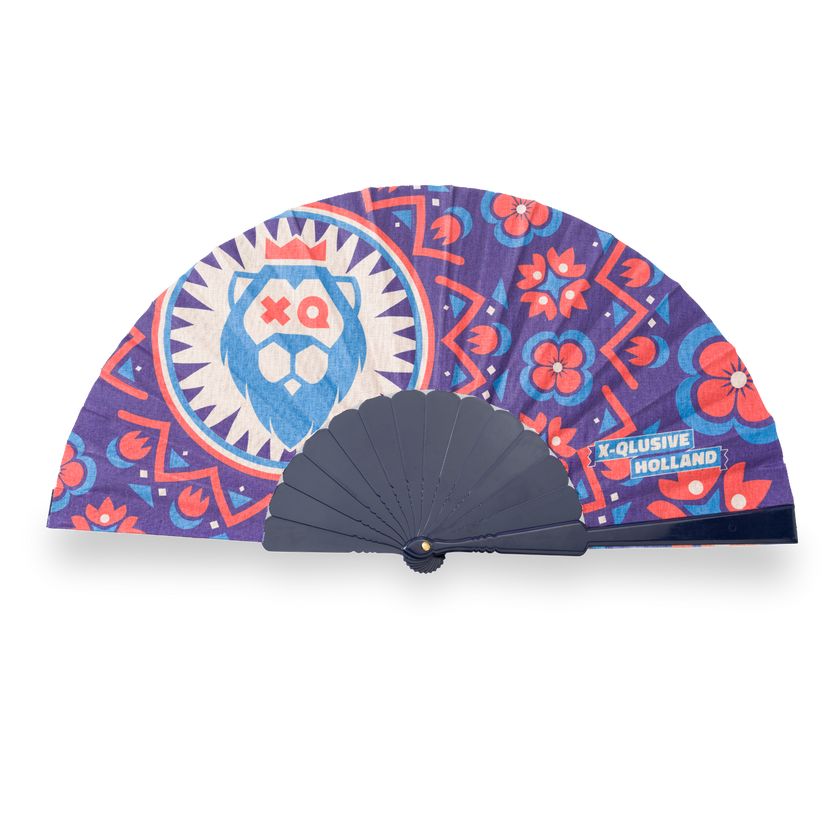 X-Qlusive Holland Flowers handfan