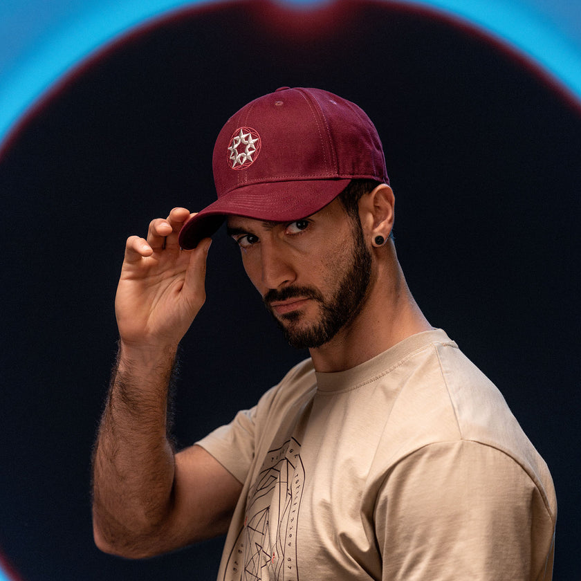 Qlimax Aubergine Baseball cap