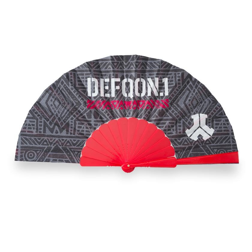 Defqon.1 Pattern handfan